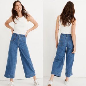 Madewell Emmett Wide-Leg Crop Jeans